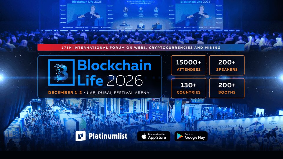 Blockchain Life 2026 in Dubai