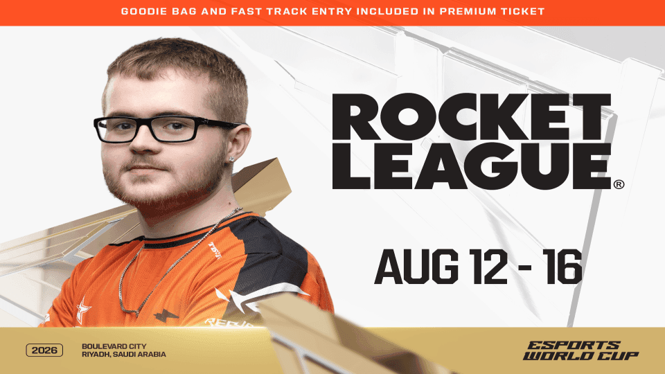 Rocket League at EWC 26 in Riyadh