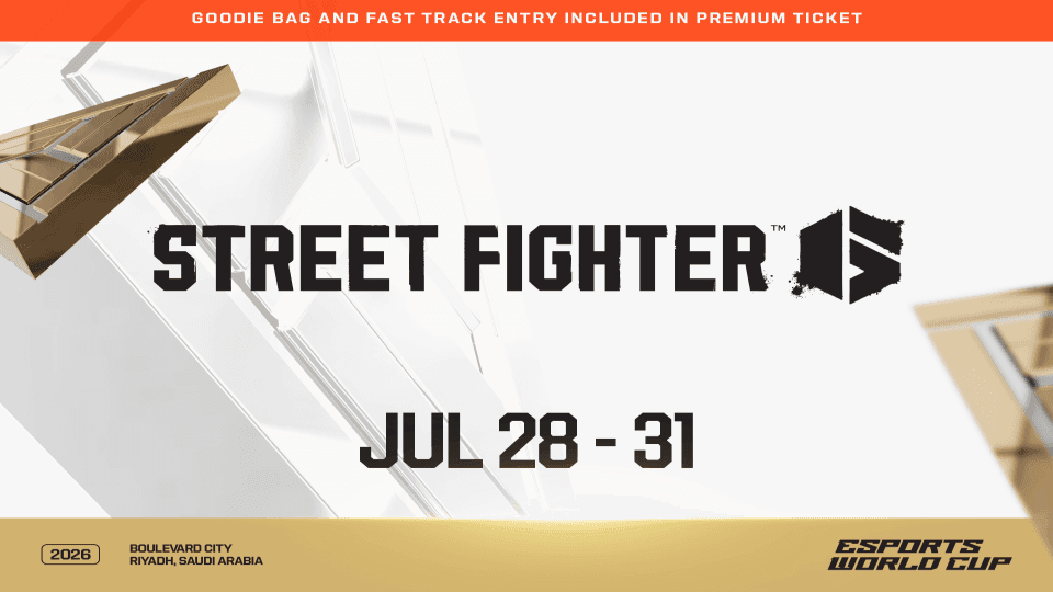 Street Fighter 6 at EWC 26 in Riyadh