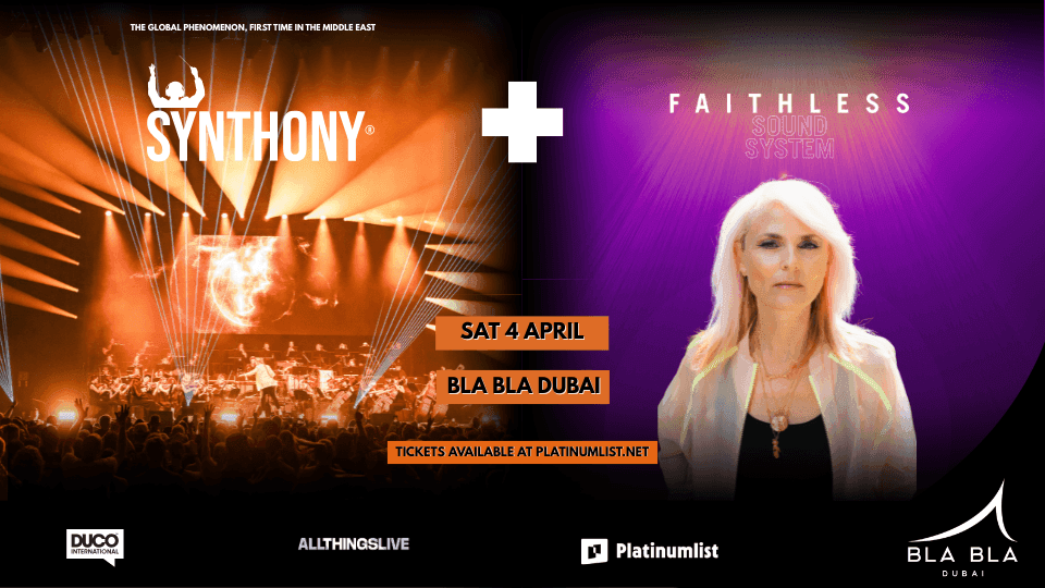 SYNTHONY x Faithless Sound System – Live in Dubai