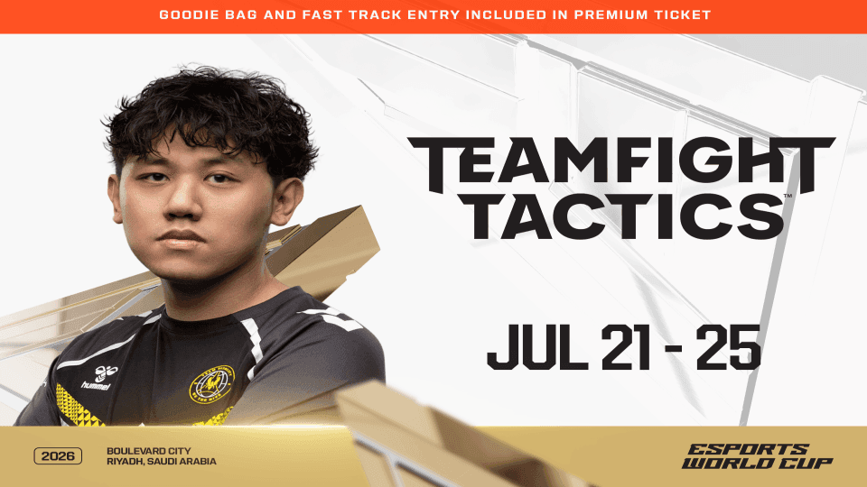 Teamfight Tactics at EWC 26 in Riyadh